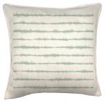 Cojín Líneas Verde Agua 45x45 cm