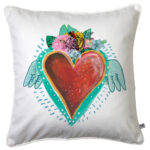 Cojín Corazón Alas / Frida 45x45 cm