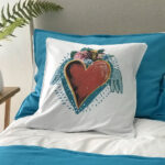 Cojín Corazón Alas / Frida - Imagen 2