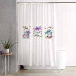 Cortina de Baño Libélulas - Imagen 2