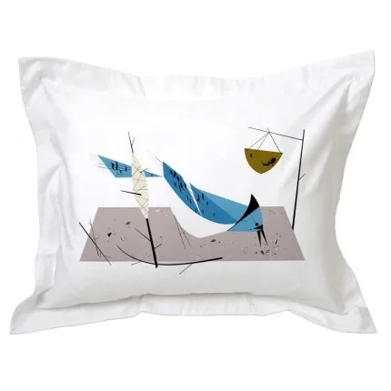 Funda de Almohada Harpers Azul