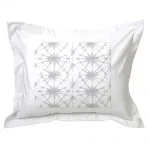 Funda de Almohada Shibori Gris