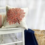 Cojín Coral Rojo - Imagen 2