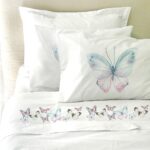 Juego de sábanas Mariposas Rosadas