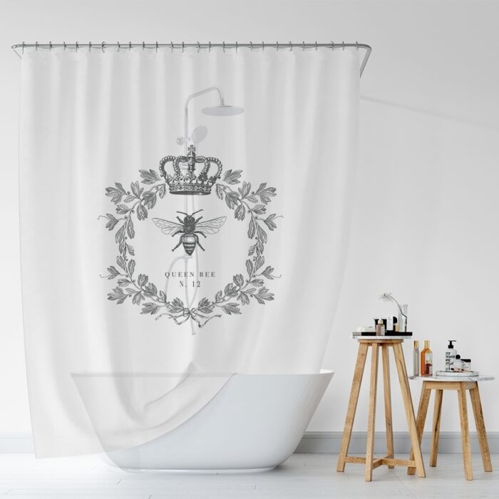 Cortina de Baño Abeja Reina - Imagen 2