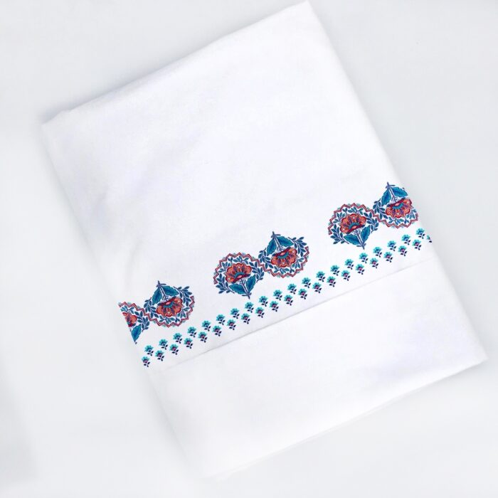 Juego de Sábanas Folk Azul - Imagen 2