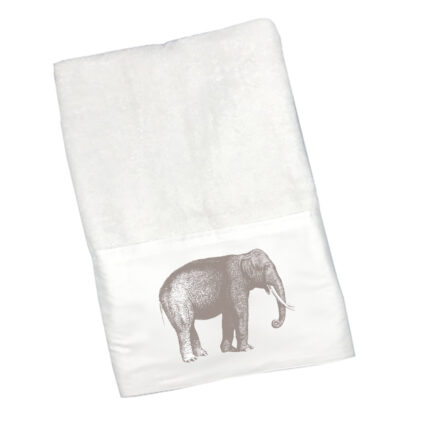 Toalla Safari Elefante 100% algodón