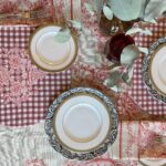 Bajoplatos Toile Rojo - Imagen 9