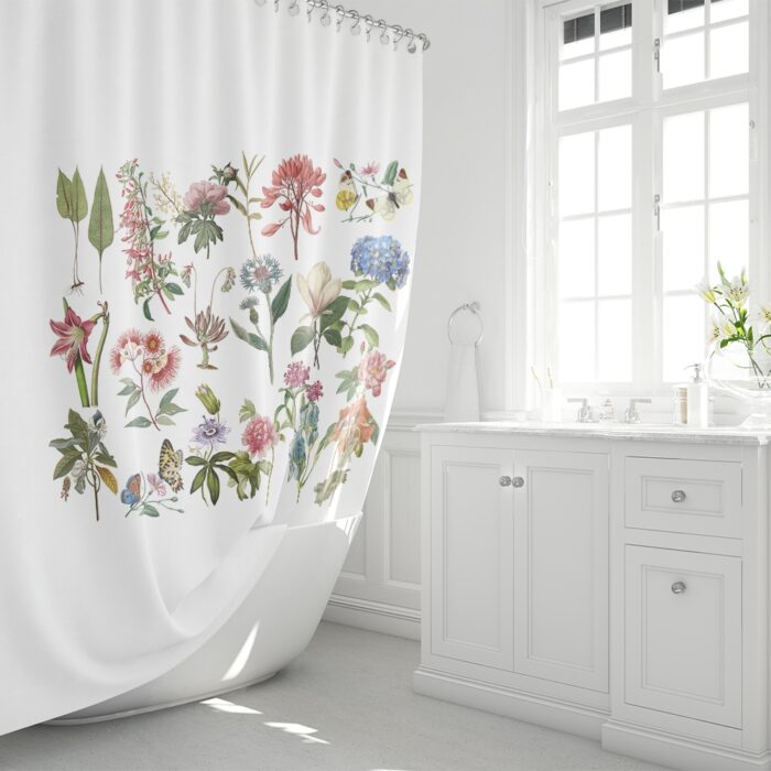 Cortina de Baño Jardin Encantado - Imagen 2