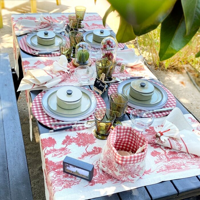 Panera Toile Rojo - Imagen 2